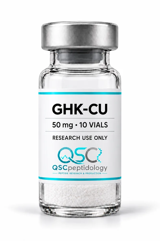 GHK-Cu 50mg (Pachet cu 10 fiole) QSC Peptidology