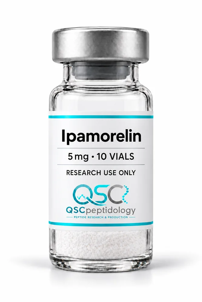 Ipamorelin 5mg (Pachet cu 10 fiole) QSC Peptidology